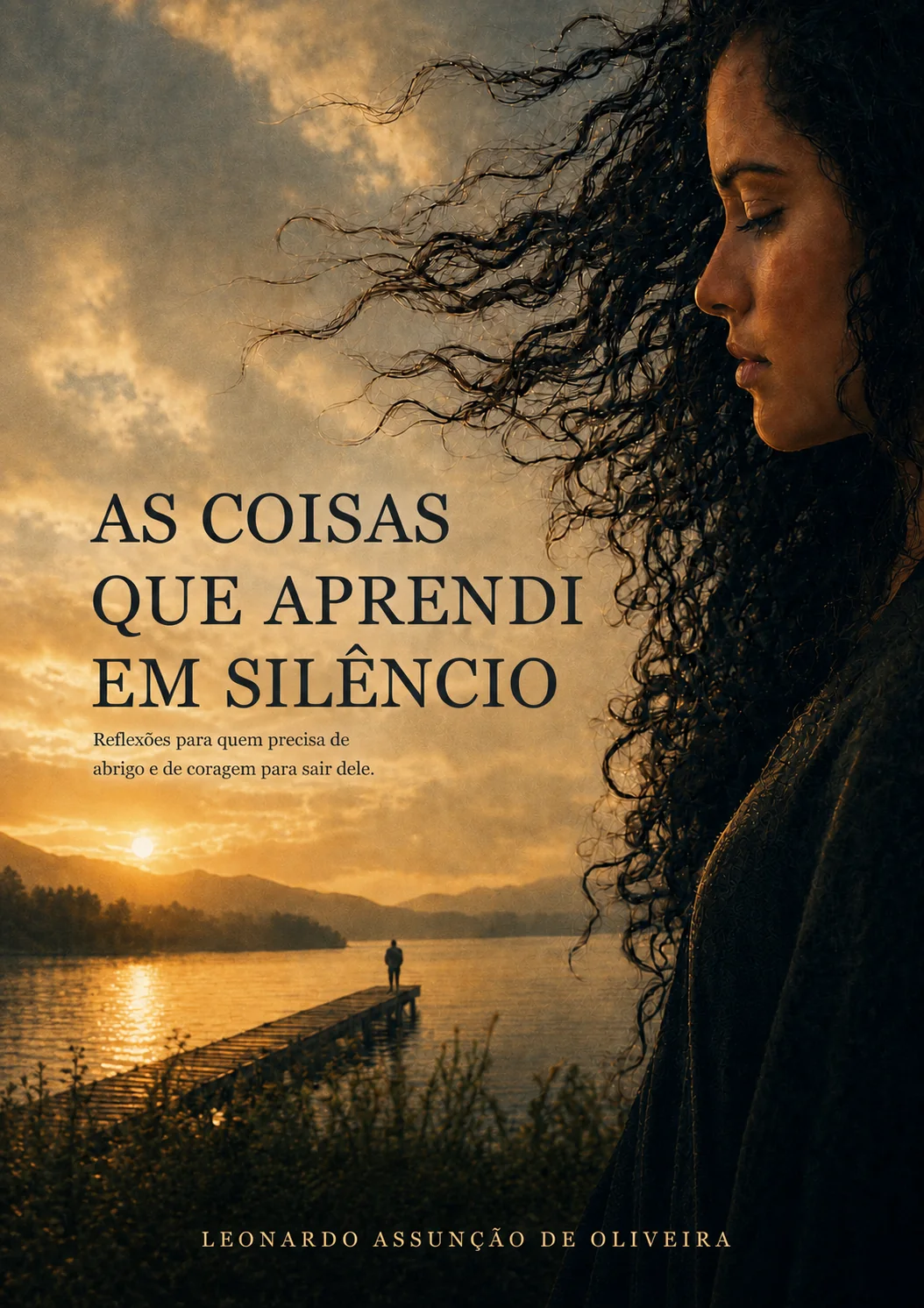 Capa do livro As Coisas que Aprendi em Silêncio, de Leonardo Assunção de Oliveira